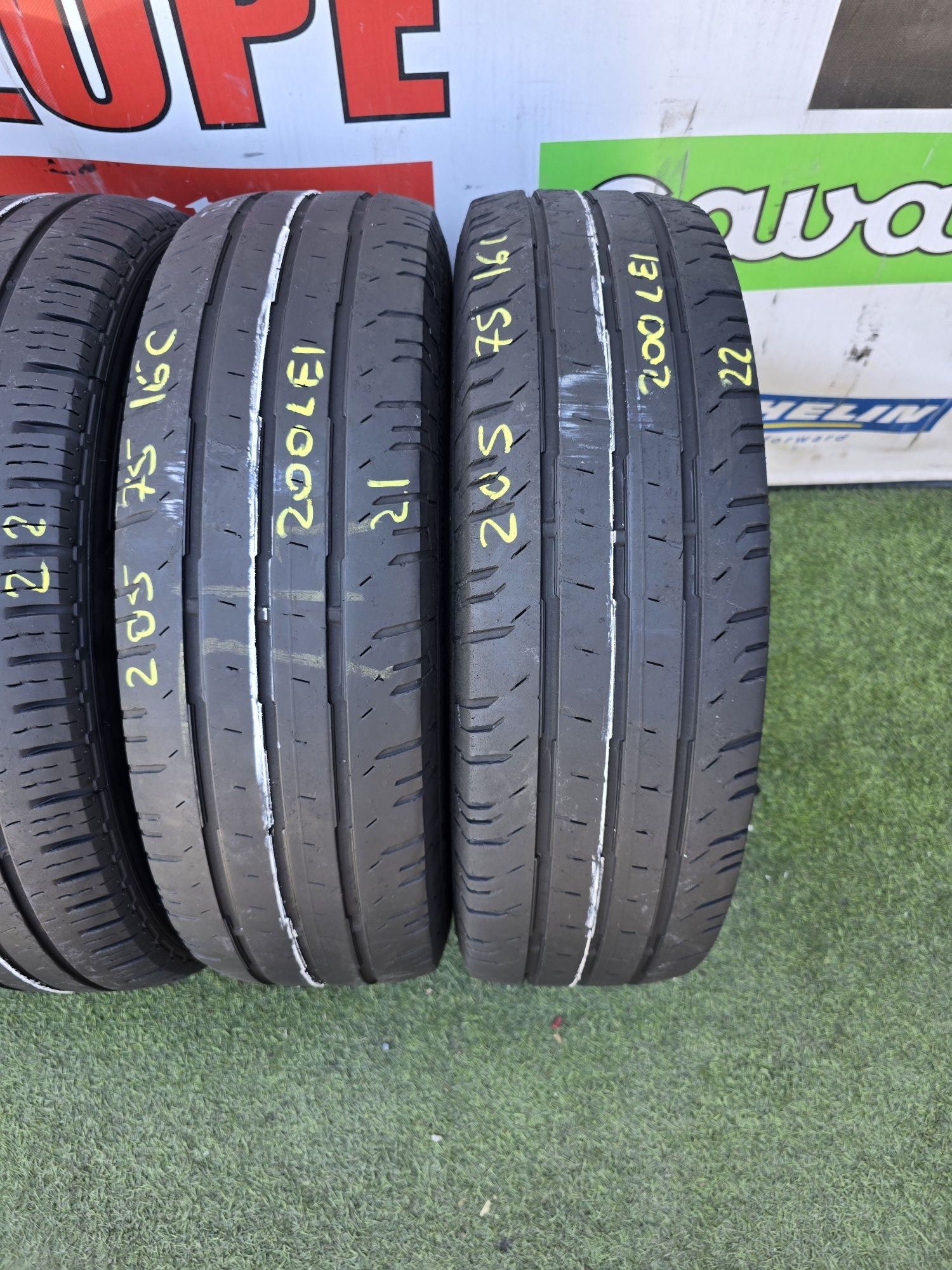 205.75.16c 2x continental 2x hankook