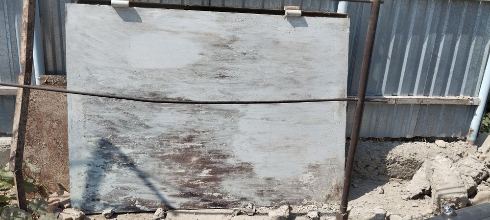 Варота Гаражга темир калын отдельно есиги бар