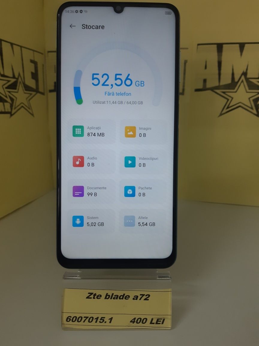 Zte blade a 72 (m1) staramanet
