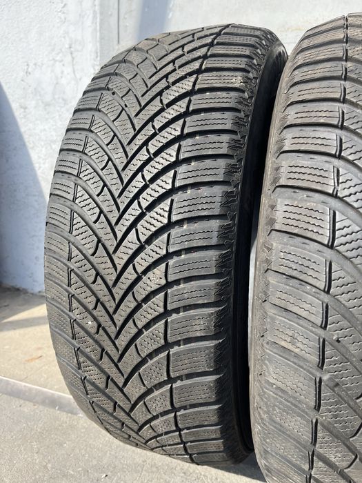 2 бр. зимни гуми 225/55/17 Semperit DOT 2122 5,5 mm
