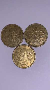Monede 10 cenți 2002 Italia rare