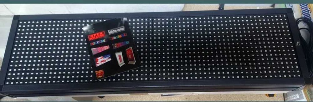 Panou cu led-uri pentru reclama 70x20cm rosu