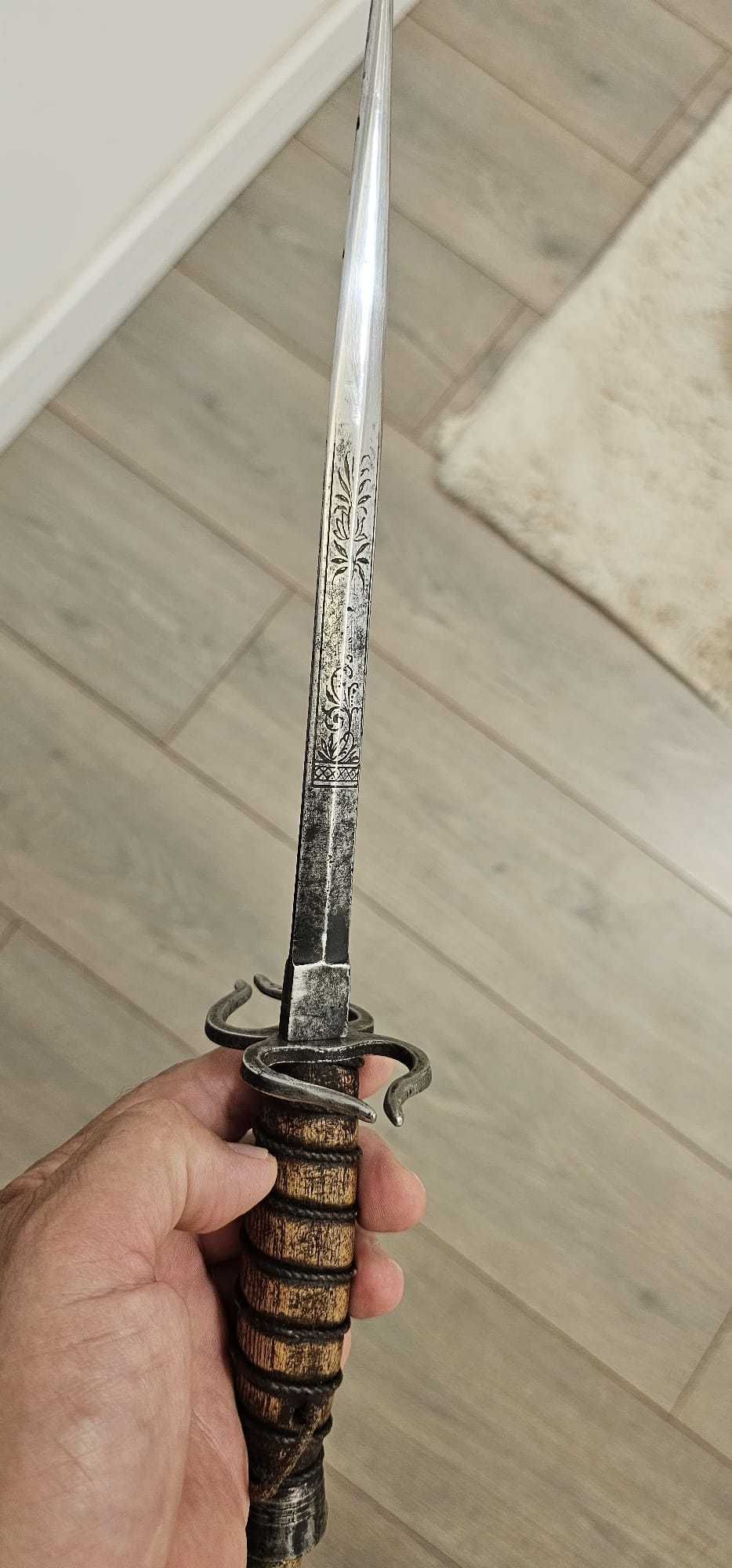 Pumnal vintage de duel Germania sec.XIX