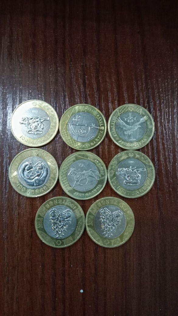 Монеты жети казына продам