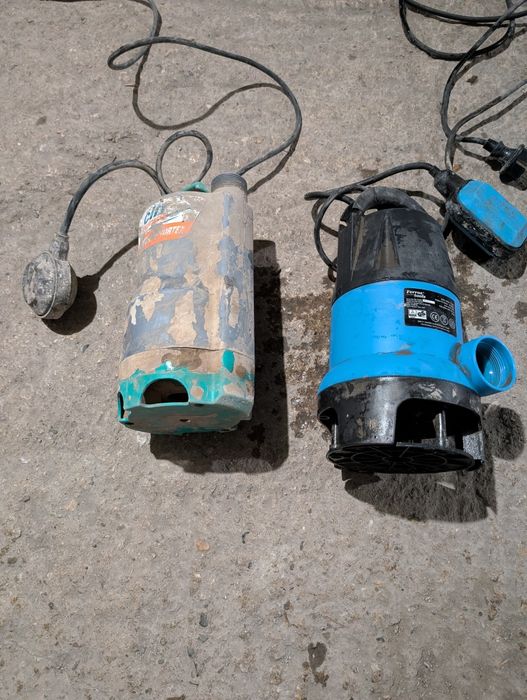 Продавам потопяеми дренажни помпи за мръсна вода