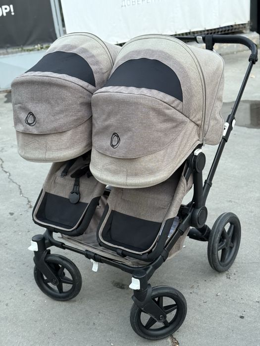 Количка за близнаци Bugaboo Donkey5 Twin - пълен сет