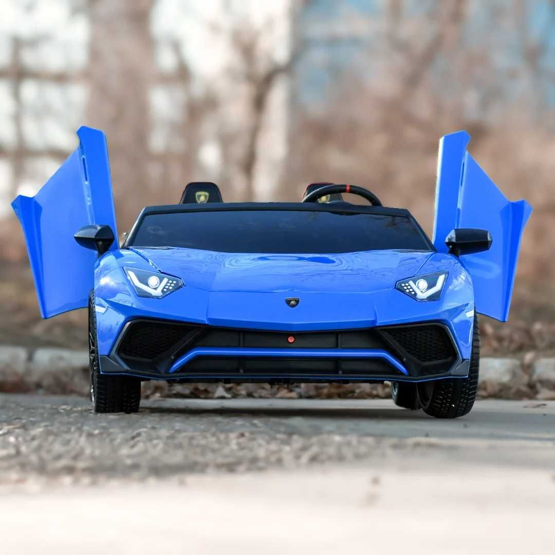 Masinuta electrica copii 4-15 ani Lamborghini Aventador 400W 2 loc Blu