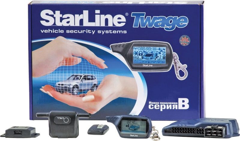 Автомобильная Сигнализация с автозаводом StarLine B9