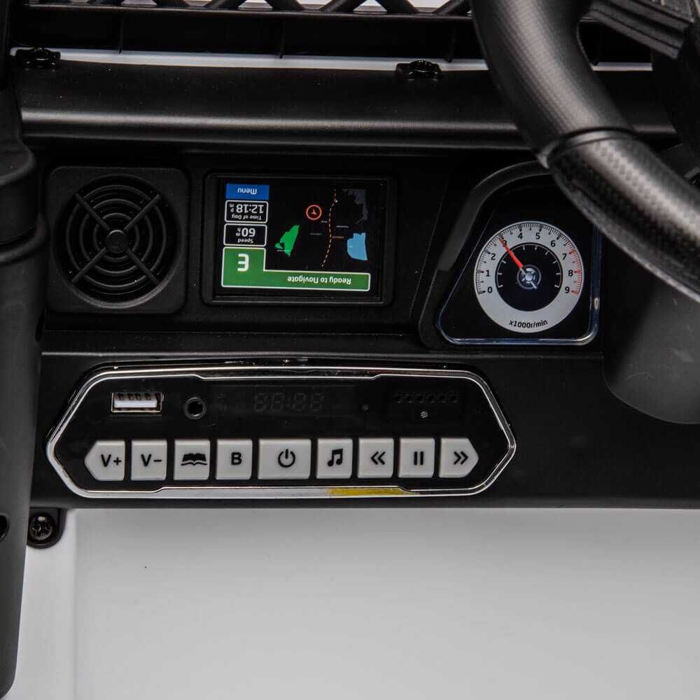 Masinuta electrica Toyota FJ Cruiser, alba , Noua