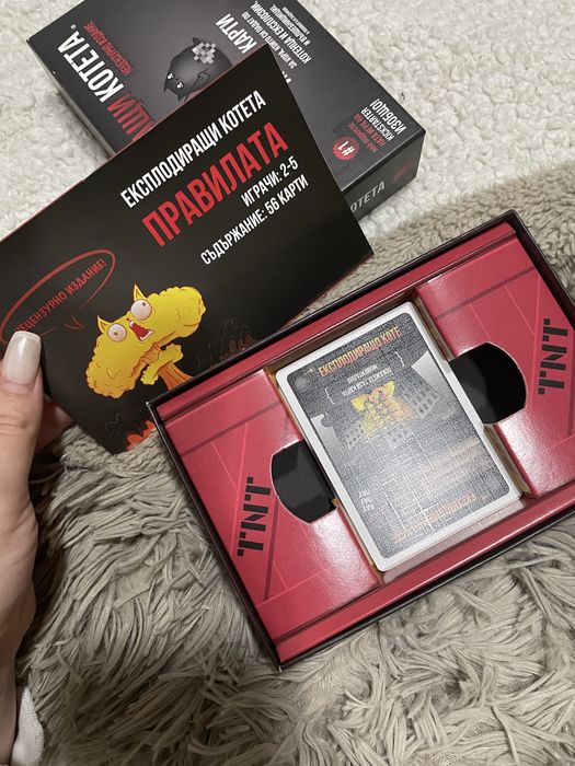 Настолна игра Експлодиращи Котета - Нецензурирана