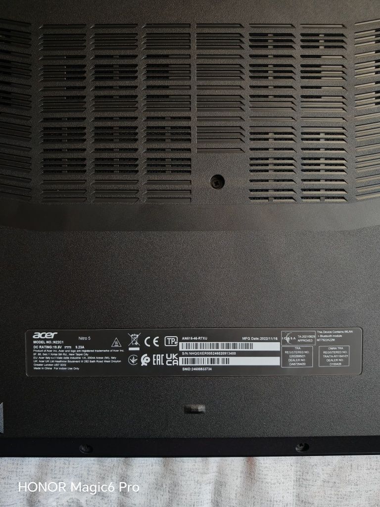 Noutbuk Acer Nitro 5 (16/512)