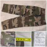 Pantaloni camuflaj verde vânător pescar pădurar munte armata army S-39
