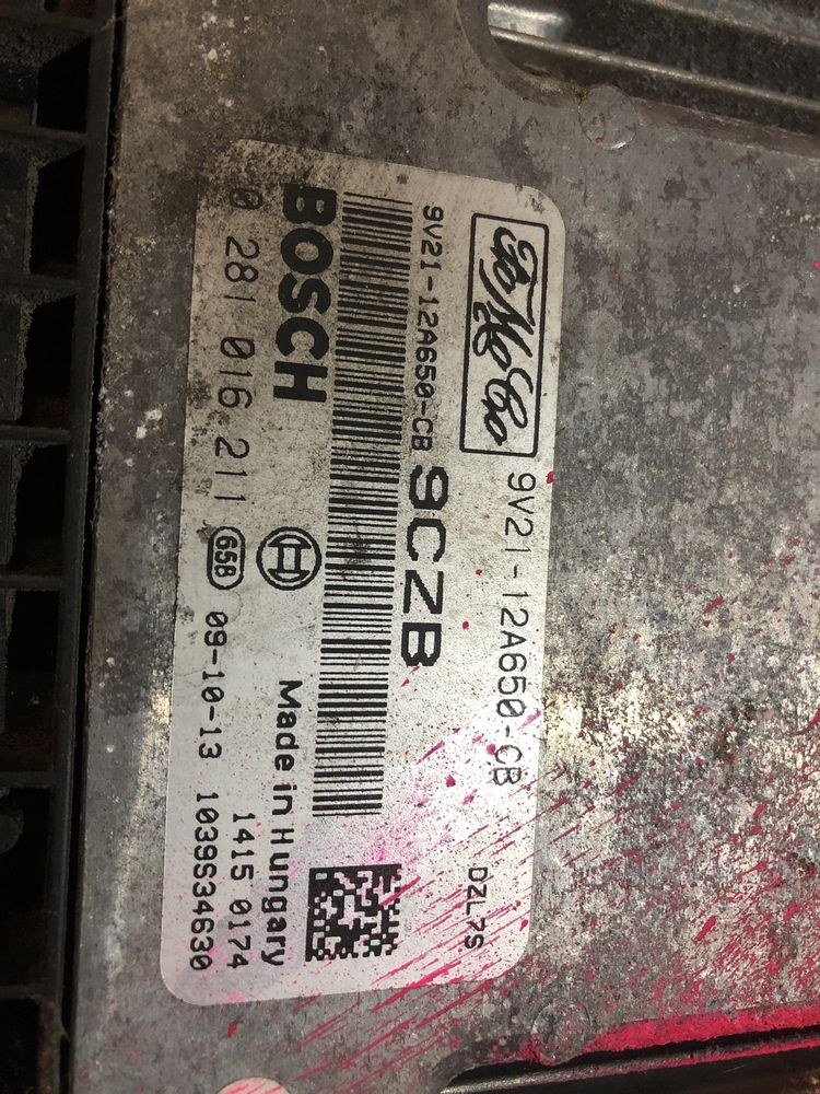 Calculator motor Ford Fiesta 1,6 tdci euro4 2008-2010