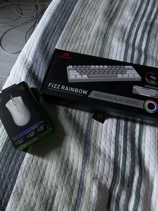 Клавиатура Redragon Fizz+ Razer Deathadder essential