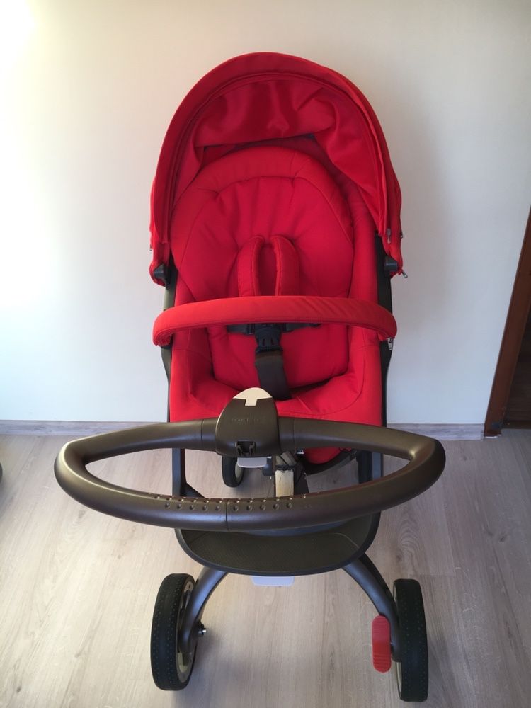 Детска количка doux bebe 2 в 1 червена