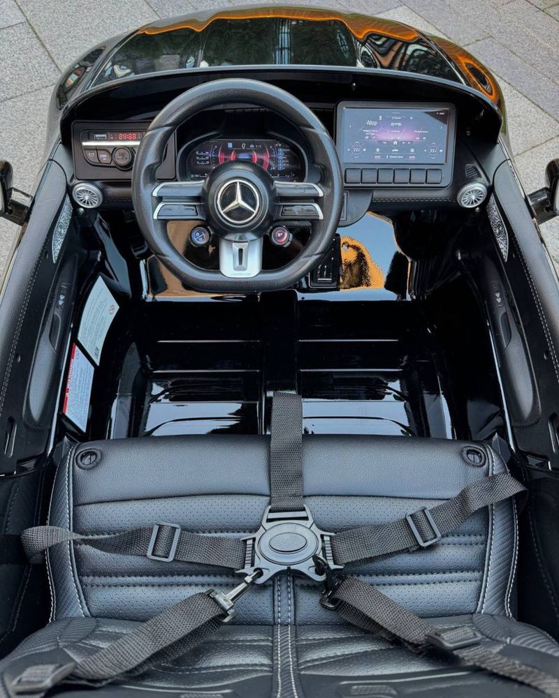 Детская машина Mercedes Benz SL63 AMG 24V Monitor электромобиль лиценз