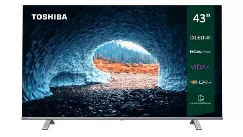 Телевизор Toshiba 43* C450 QLED Smart-tv 2024 4K +Бесплатная доставка