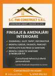 Executam lucrări de construcții și finisaje interioare /exterioare