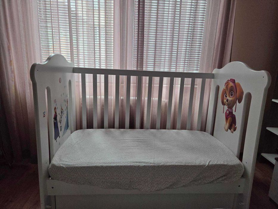 Дървено бебешко легло люлка Arbor Baby
