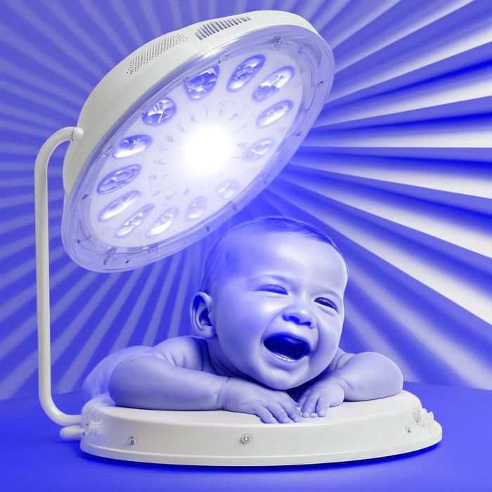 Фотолампа, эффективное лечение желтушки у новорождённых