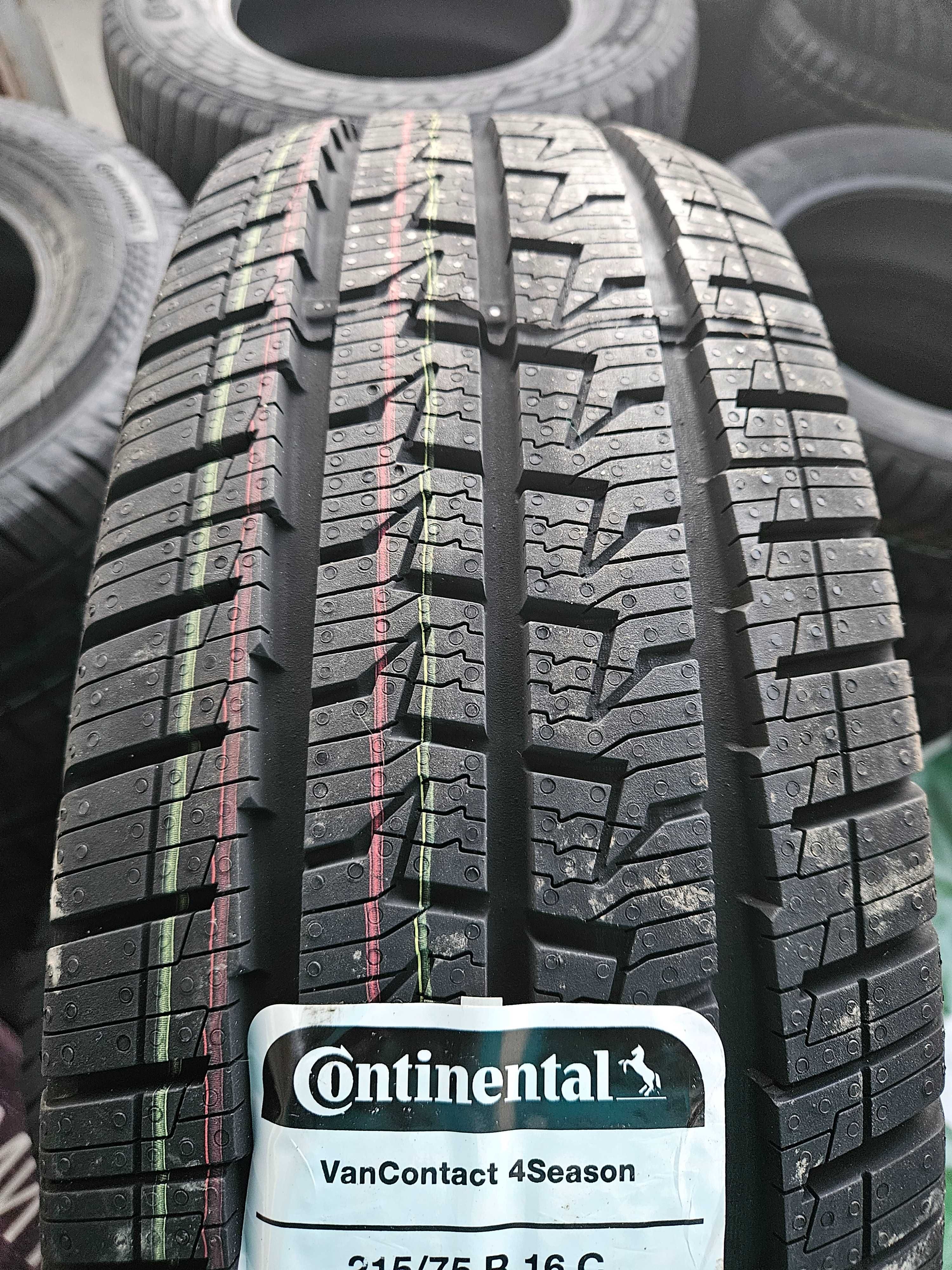 4 Нови гуми 215/75 R16C Continental 4Season 116/114R 10PR M+S DOT3524