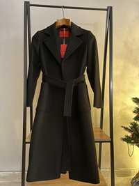 Дамско черно вълнено палто Max & Co 100% вълна ново с етикет