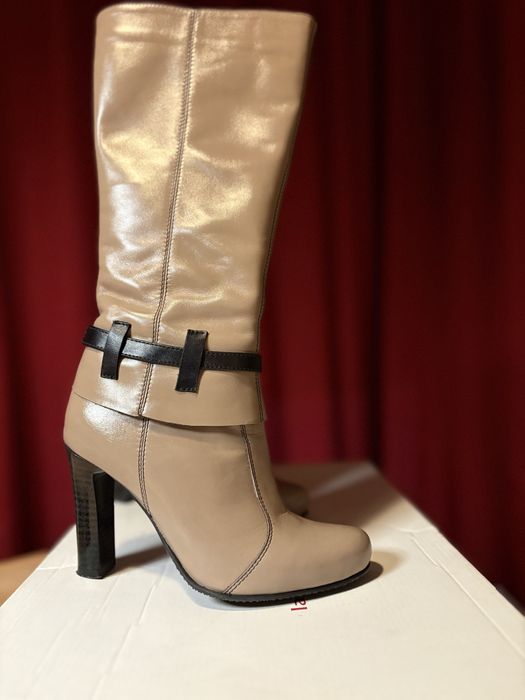 Cizme piele mas 35