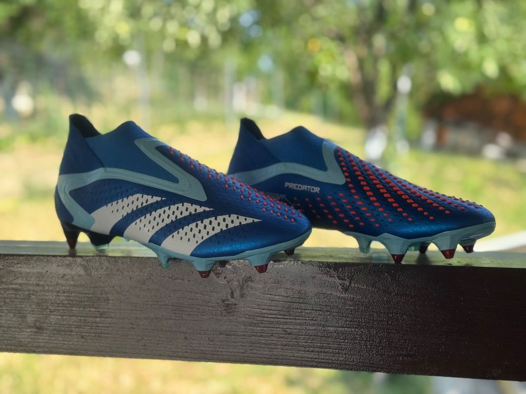 Ghete fotbal adidas Predator Accuracy + elite SG mixte
