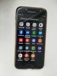 Сотовый телефон Samsung J7. Б/у. 2× симовый.В отличном рабочем состоян