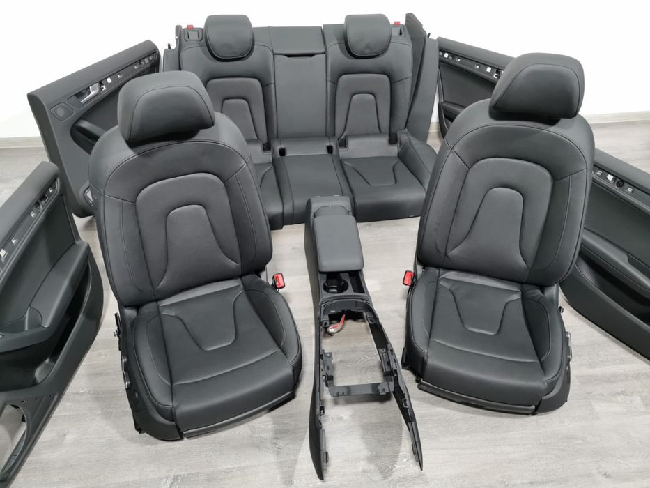 Interior piele Audi A5 8T Sportback Scaune piele Incalzire Ventilatie