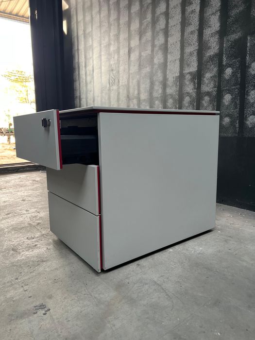 Rollbox Metalic STEELCASE cheie abs 3+1 sertare