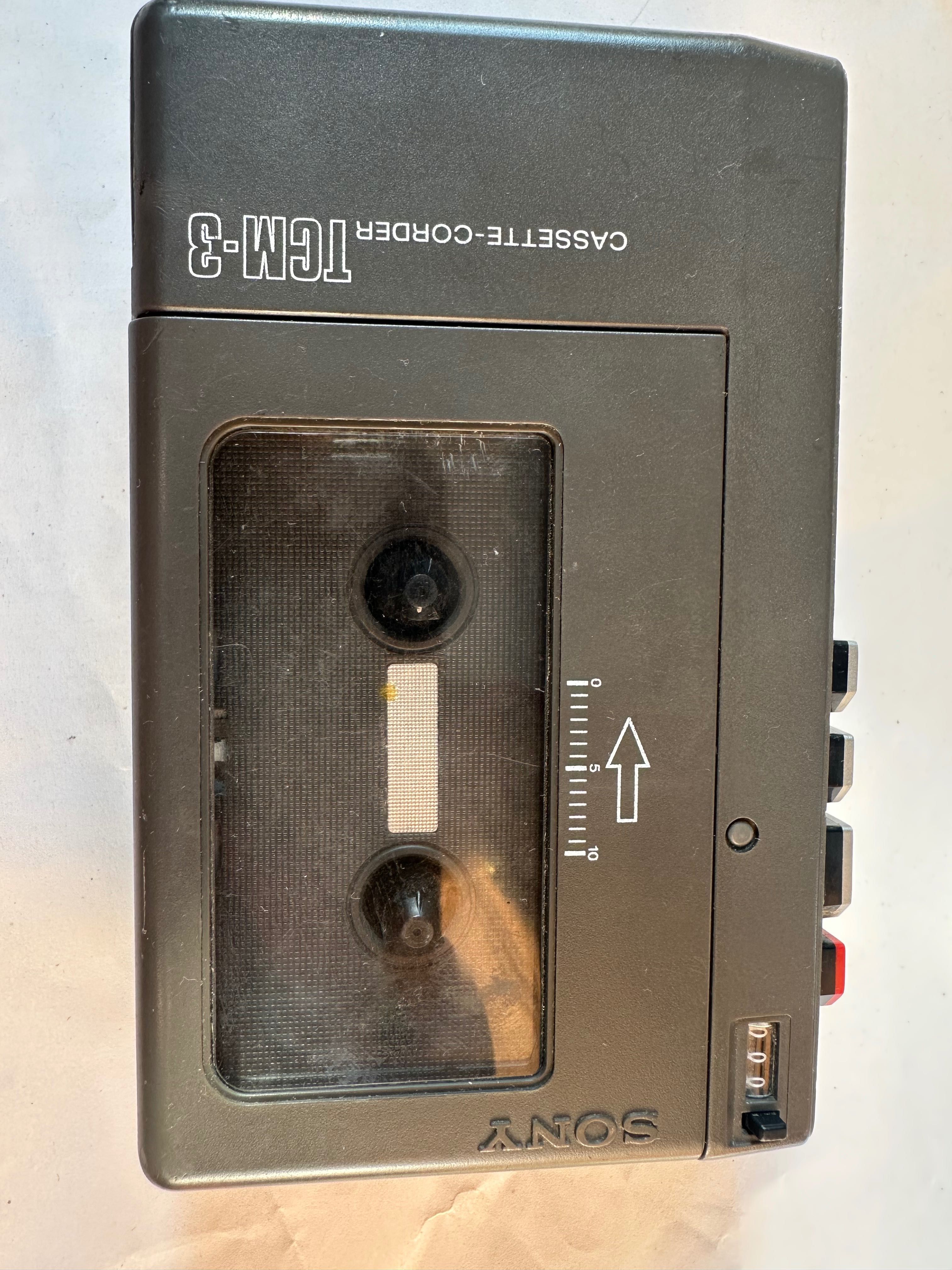 Walkman - Записващ уолкмен sony tcm-3 ретро колекция