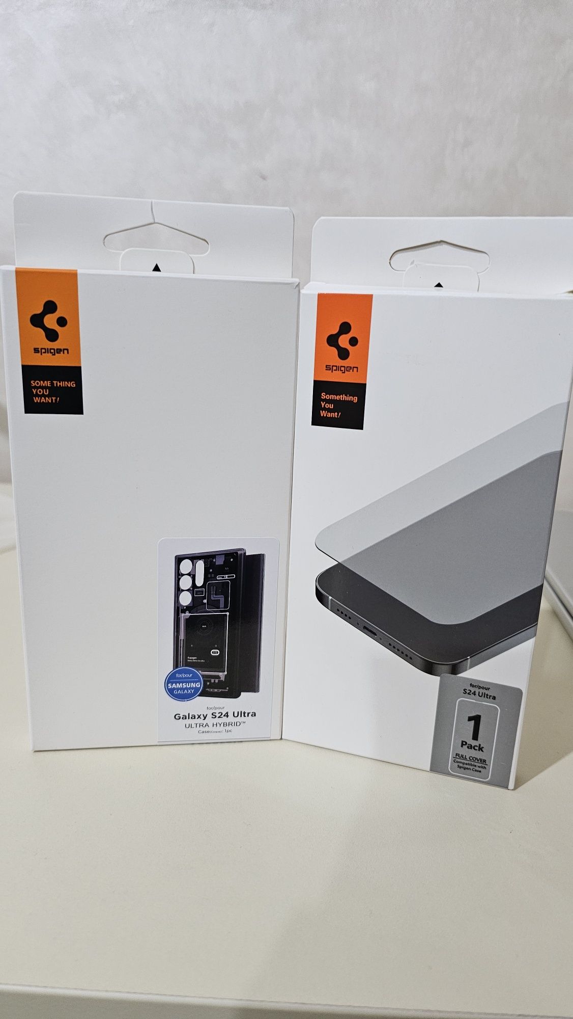 Чехол SPIGEN для Galaxy S24 Ultra + стекло