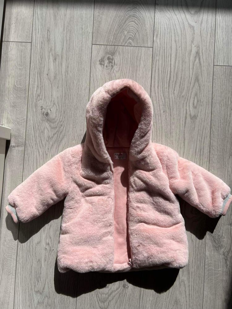 Пухкаво яке/ палто Prenatal за бебе момиче, размер 76 см., 9-12 месеца