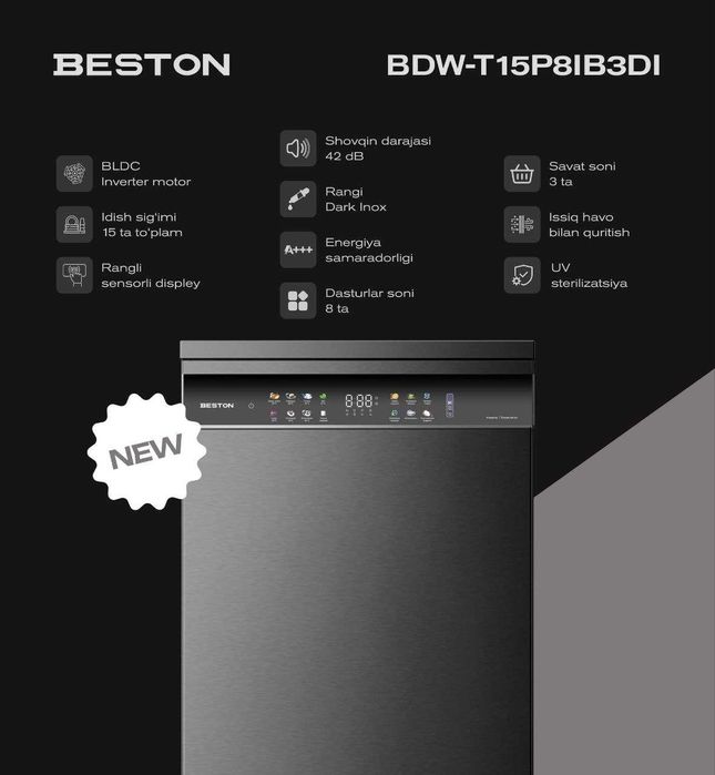 Посудомоечная машинка От Beston+ Доставкой