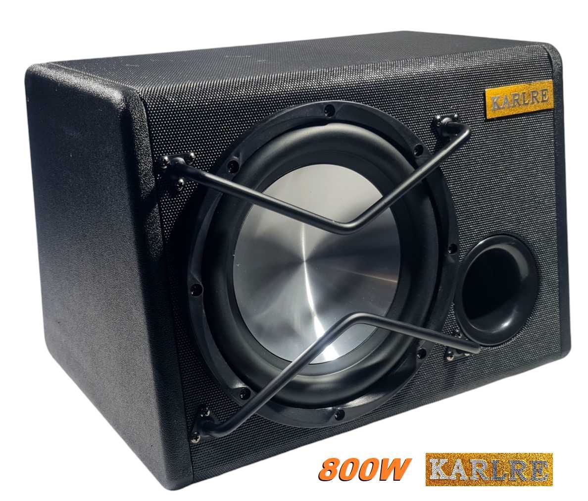 Активен Субуфер За Багажник, 10"KARLRE -800W, 15 кг.