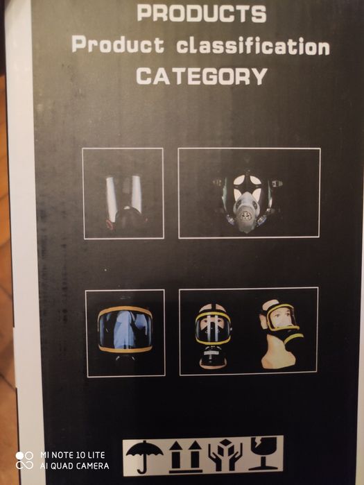 Masca Full Face industrială nouă – protecție completă, sigilată