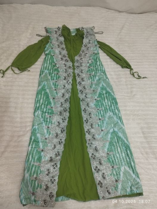 Келин миллий либос. Адрас нимча ва кўйлак