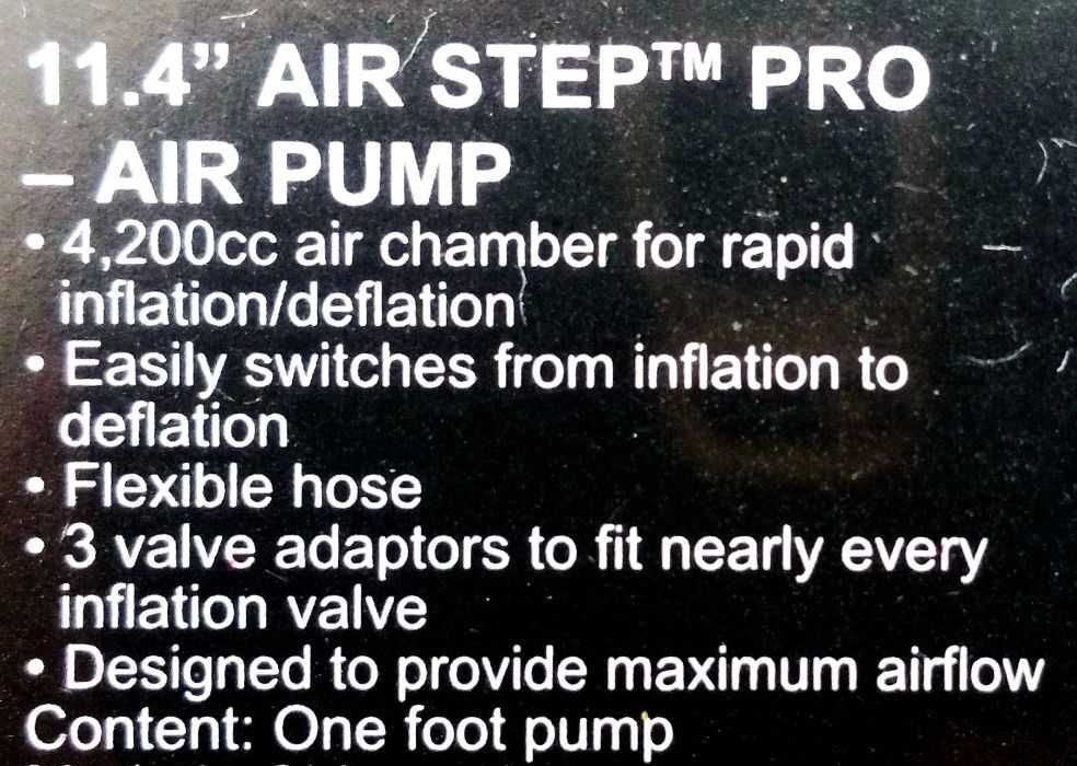 Помпа крачна за надуваеми артикули BESTWAY Air Step 28х19 см.( нова)