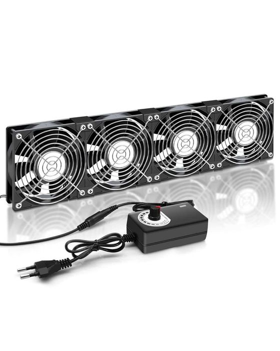 Ventilator cooler RUIZHI 480 mm 12V cu viteză reglabilă