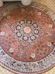 Vand covor persan rotund