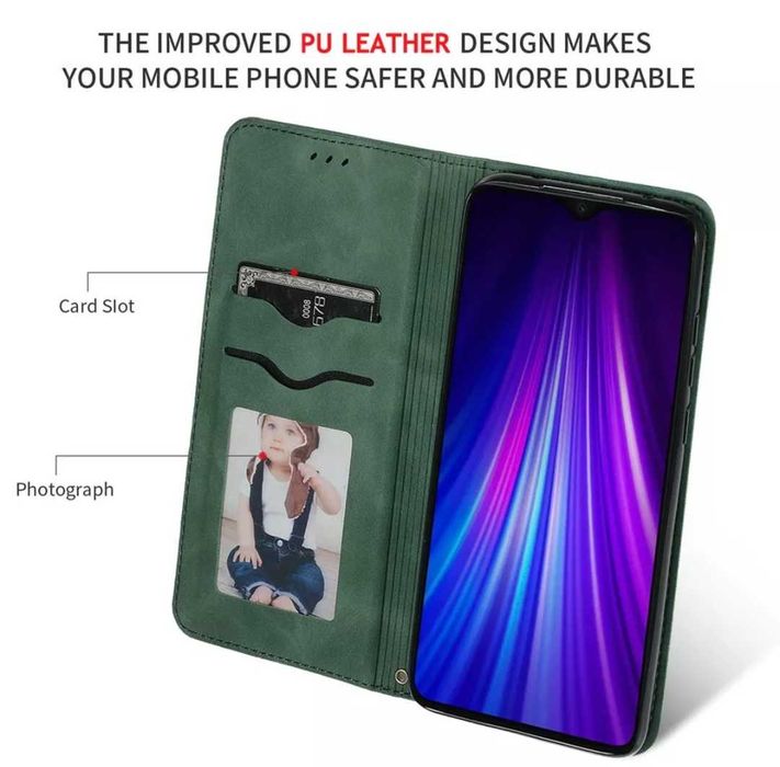 Кожен калъф за Xiaomi Redmi NOTE 9Т