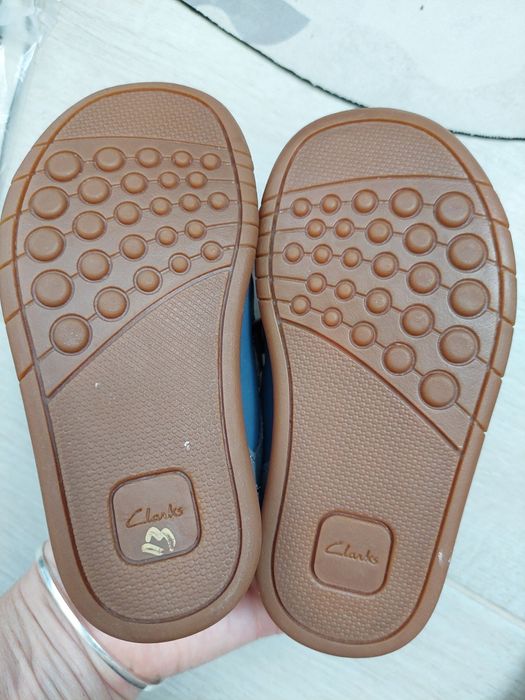 Детски кожени обувки Clarks