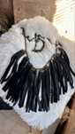 Colier piele naturala handmade