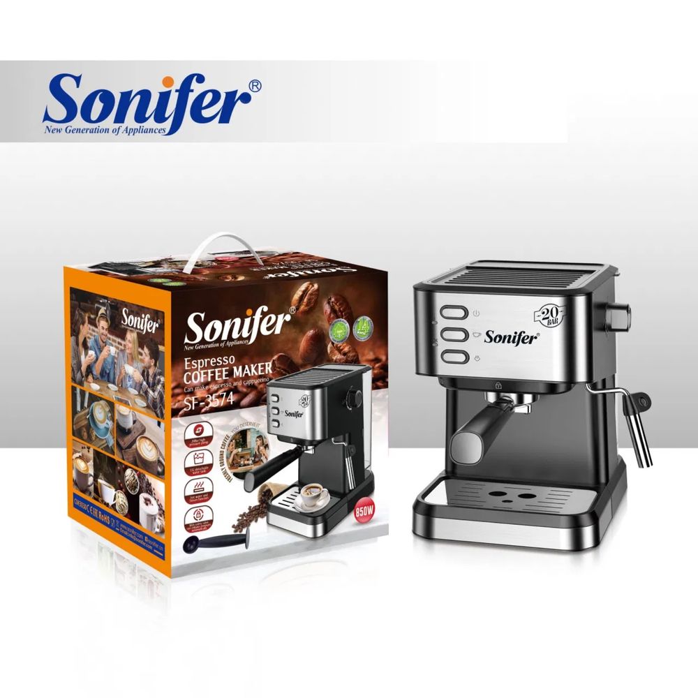 Доставка! Электрическая кофемашина Sonifer SF-3574