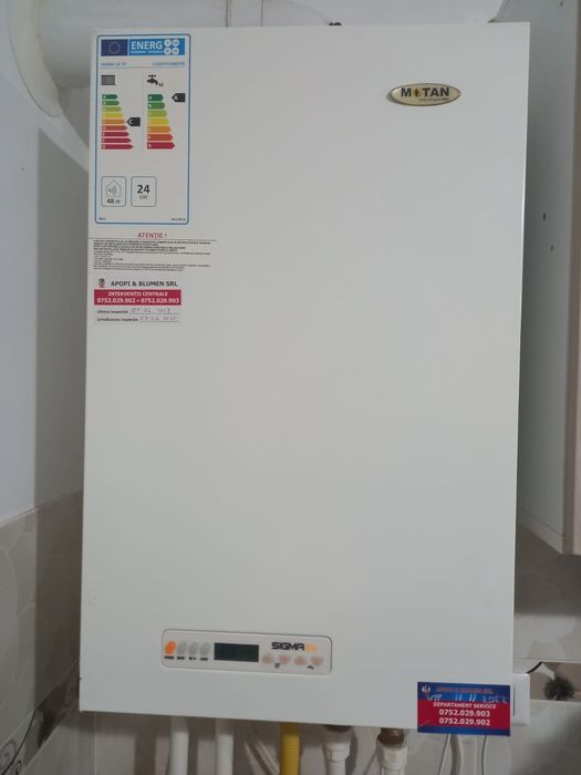 Vindem centrala clasică  pe gaz.