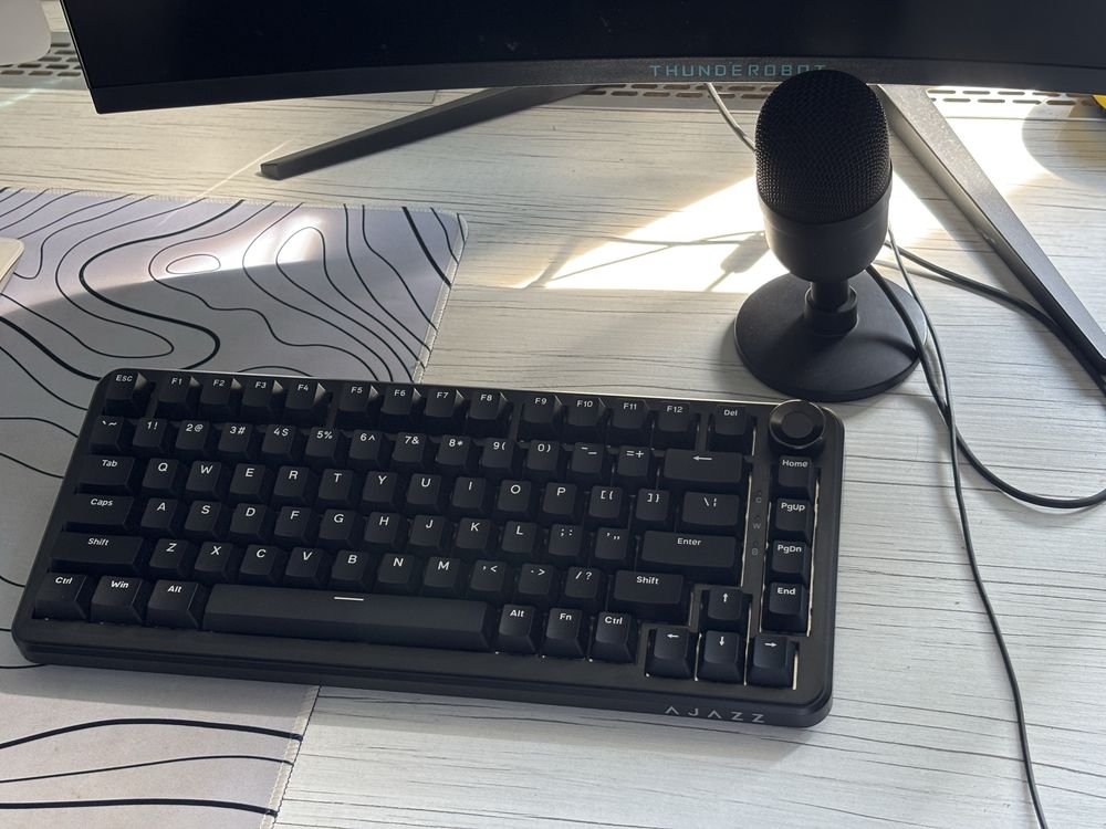 Ajazz ak820max plus магнитная клавиатура