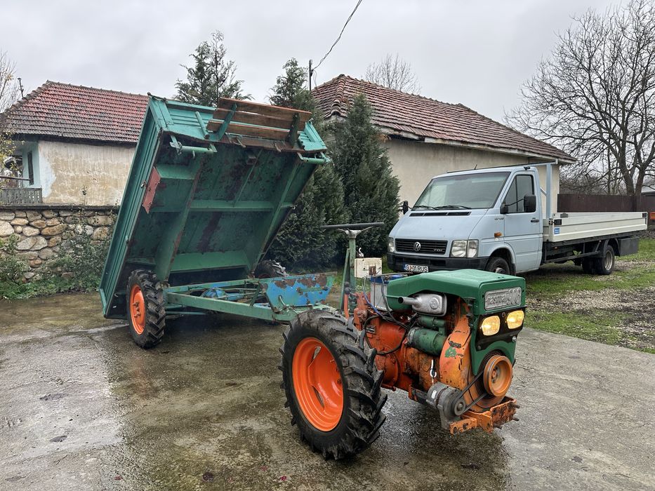 Motocultor tractoras 4x4 diesel Pasquali 1 piston 16 cp