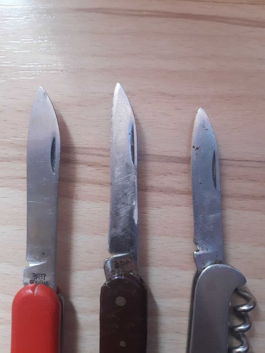 Колекционерски джобни ножчета "ВТ".Бг производство