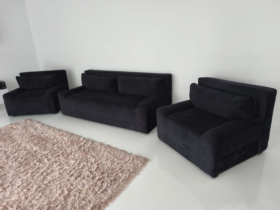 Vând canapea +2 fotolii extensibile